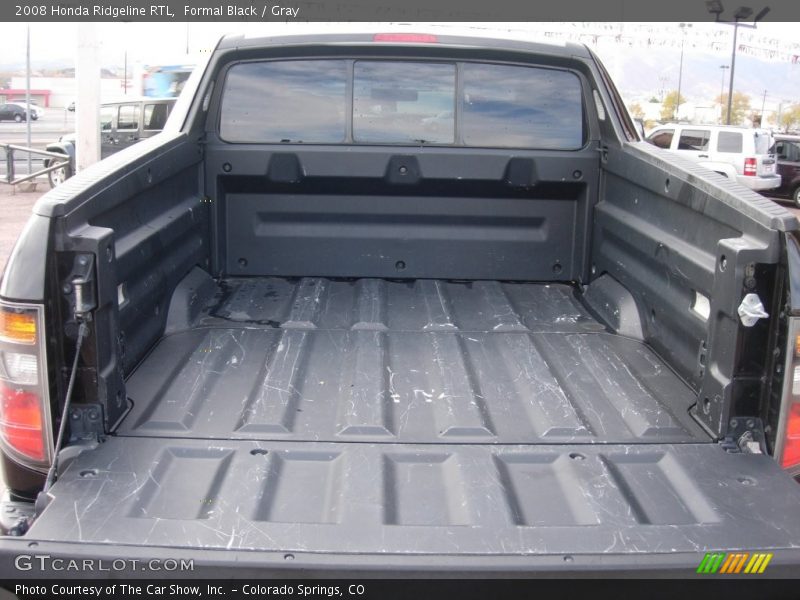 Formal Black / Gray 2008 Honda Ridgeline RTL