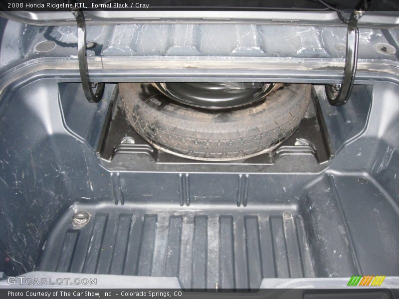 Formal Black / Gray 2008 Honda Ridgeline RTL