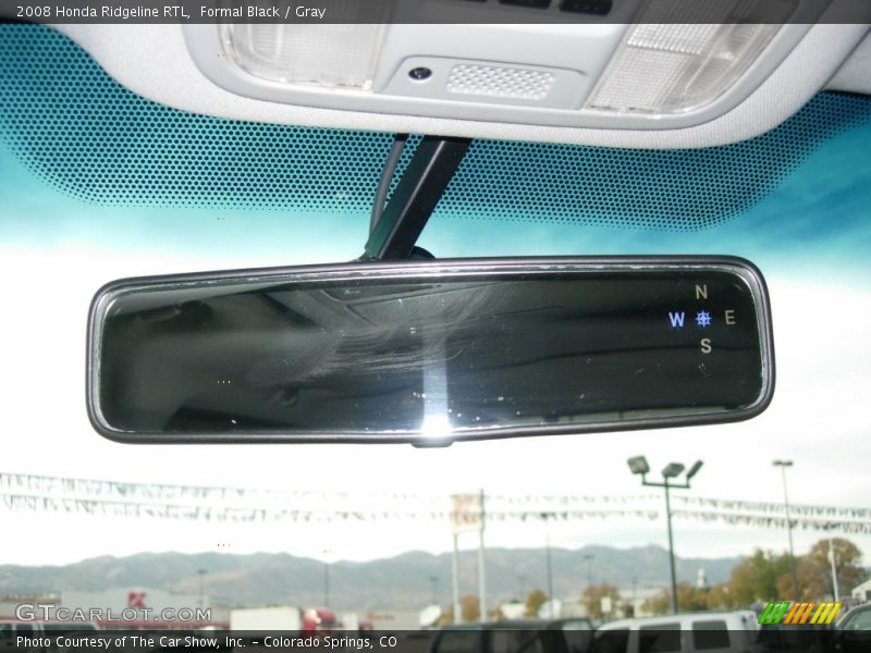Formal Black / Gray 2008 Honda Ridgeline RTL