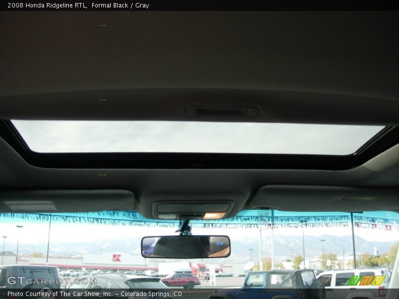 Formal Black / Gray 2008 Honda Ridgeline RTL