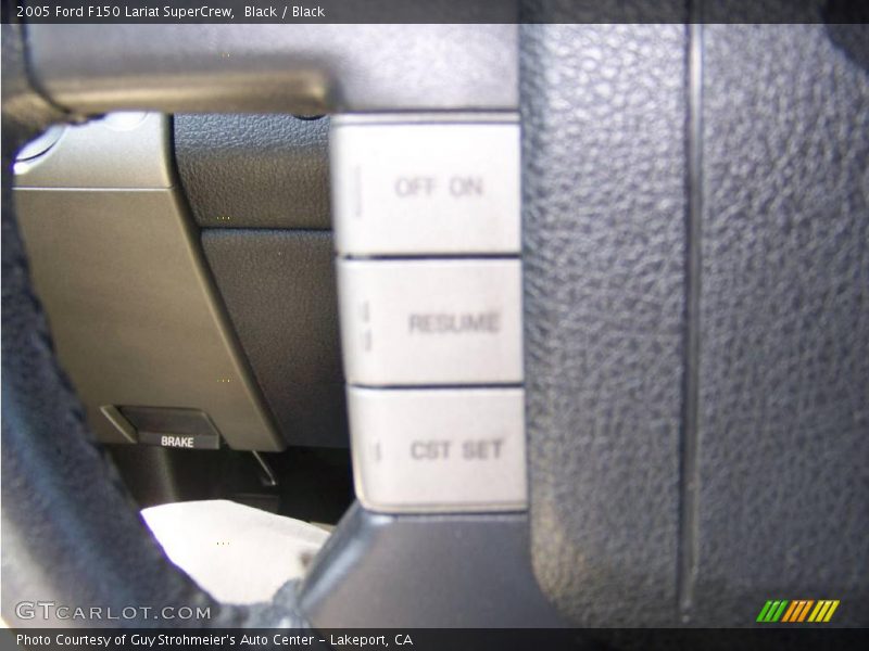 Black / Black 2005 Ford F150 Lariat SuperCrew