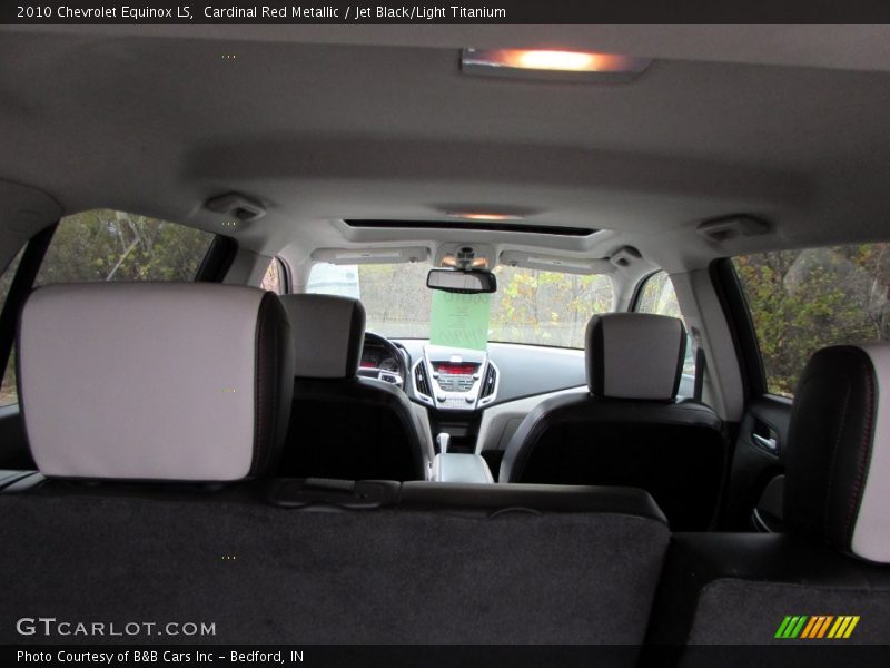 Cardinal Red Metallic / Jet Black/Light Titanium 2010 Chevrolet Equinox LS