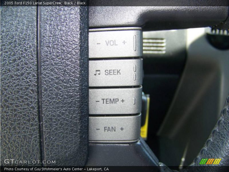 Black / Black 2005 Ford F150 Lariat SuperCrew