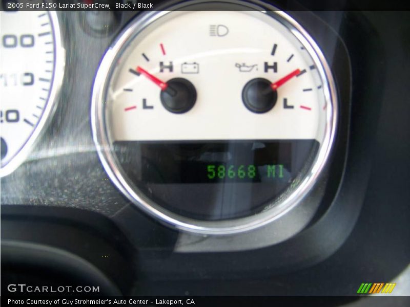 Black / Black 2005 Ford F150 Lariat SuperCrew
