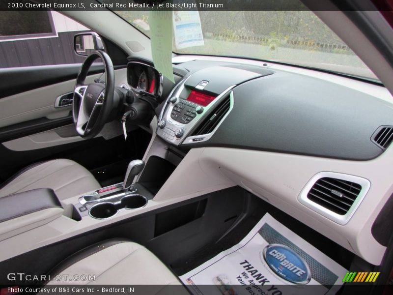 Cardinal Red Metallic / Jet Black/Light Titanium 2010 Chevrolet Equinox LS