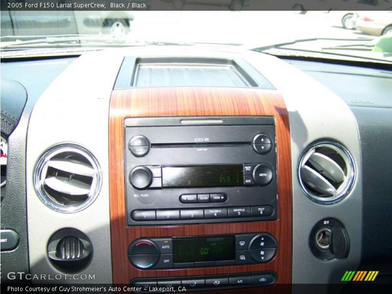 Black / Black 2005 Ford F150 Lariat SuperCrew
