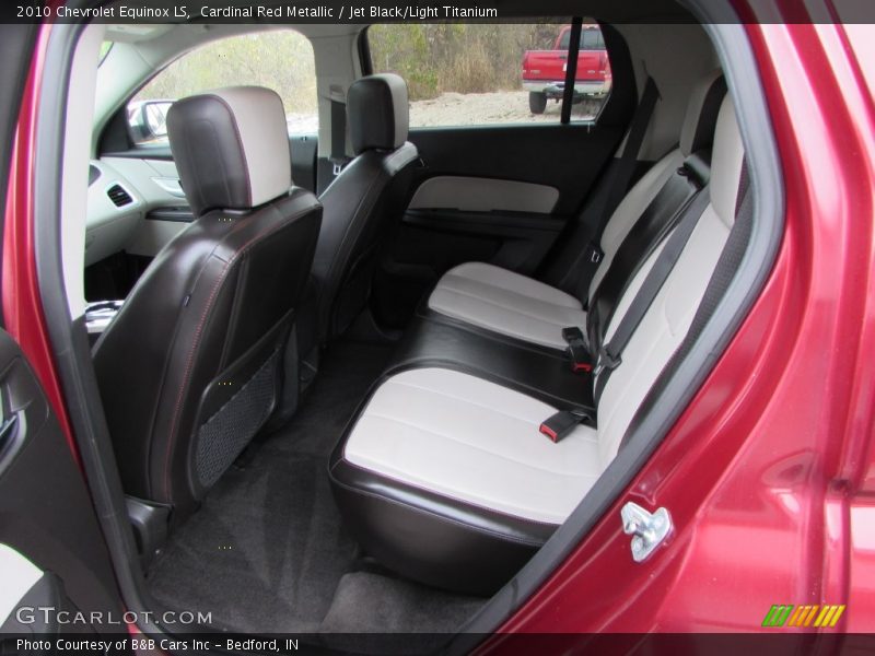 Cardinal Red Metallic / Jet Black/Light Titanium 2010 Chevrolet Equinox LS