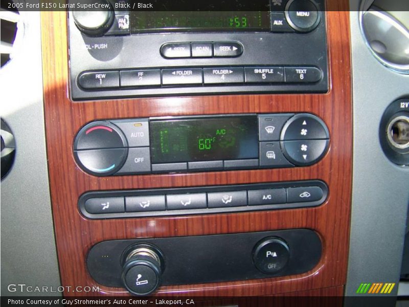 Black / Black 2005 Ford F150 Lariat SuperCrew