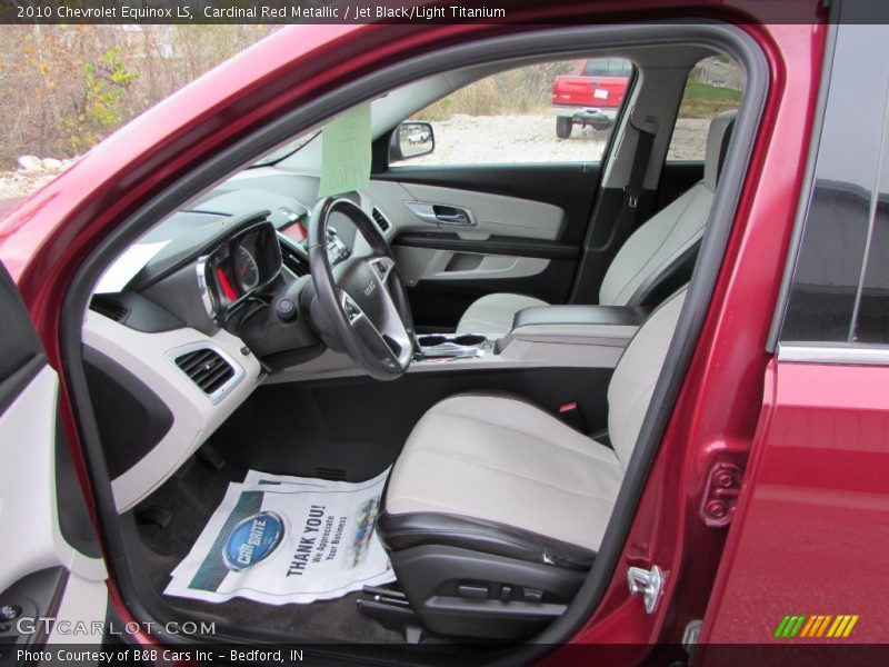 Cardinal Red Metallic / Jet Black/Light Titanium 2010 Chevrolet Equinox LS