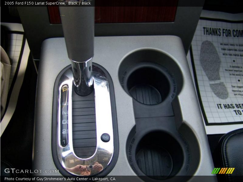 Black / Black 2005 Ford F150 Lariat SuperCrew