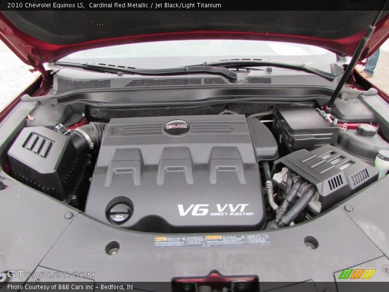 Cardinal Red Metallic / Jet Black/Light Titanium 2010 Chevrolet Equinox LS