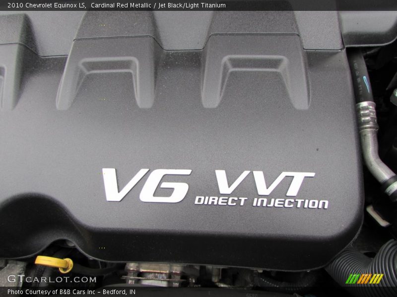 Cardinal Red Metallic / Jet Black/Light Titanium 2010 Chevrolet Equinox LS