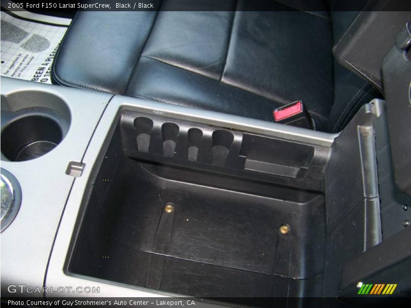 Black / Black 2005 Ford F150 Lariat SuperCrew