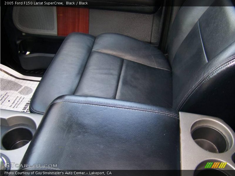 Black / Black 2005 Ford F150 Lariat SuperCrew