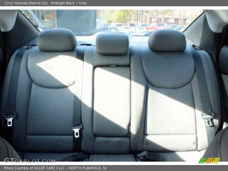 Midnight Black / Gray 2012 Hyundai Elantra GLS