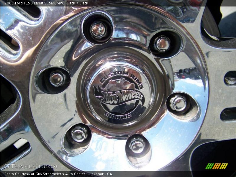 Black / Black 2005 Ford F150 Lariat SuperCrew