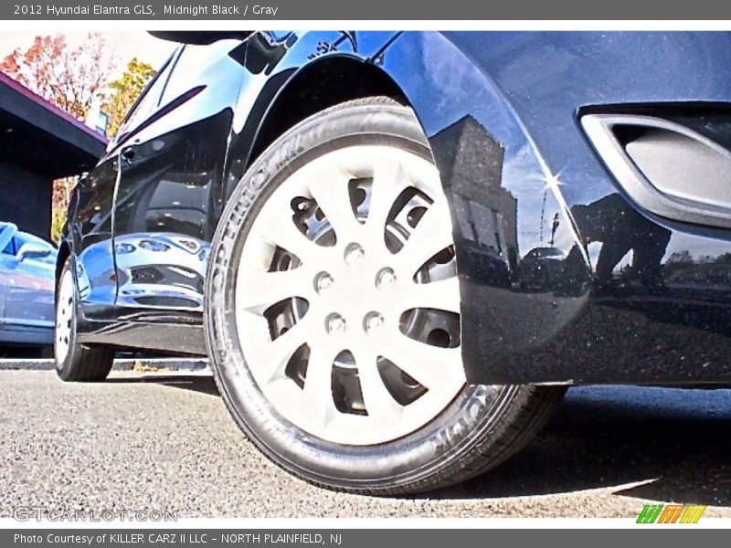 Midnight Black / Gray 2012 Hyundai Elantra GLS