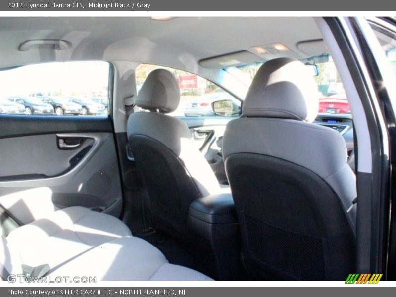 Midnight Black / Gray 2012 Hyundai Elantra GLS
