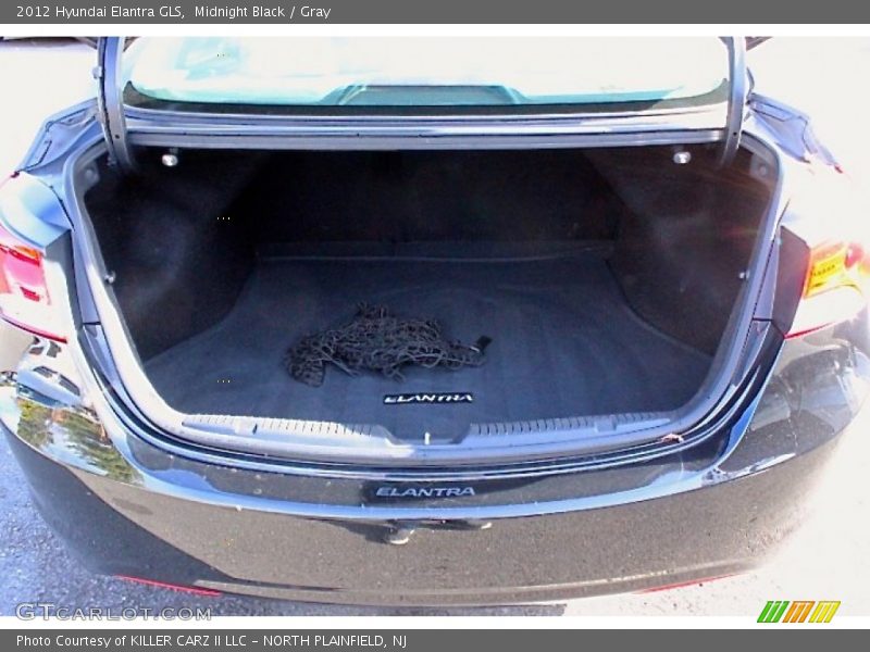 Midnight Black / Gray 2012 Hyundai Elantra GLS