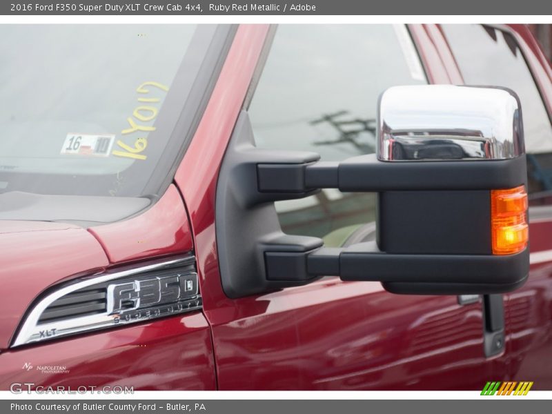 Ruby Red Metallic / Adobe 2016 Ford F350 Super Duty XLT Crew Cab 4x4