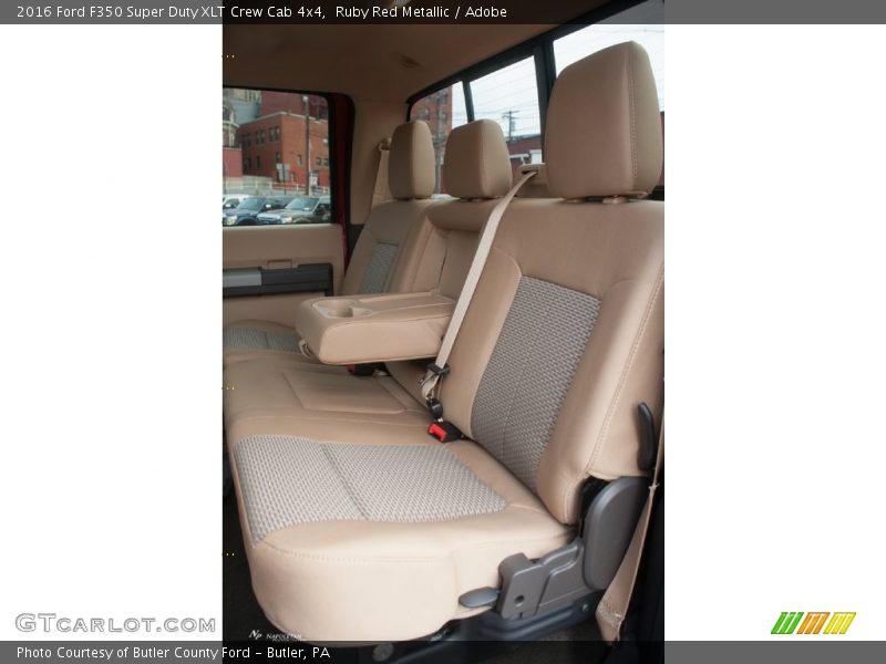 Ruby Red Metallic / Adobe 2016 Ford F350 Super Duty XLT Crew Cab 4x4