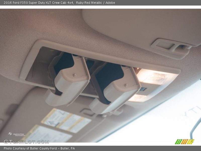 Ruby Red Metallic / Adobe 2016 Ford F350 Super Duty XLT Crew Cab 4x4