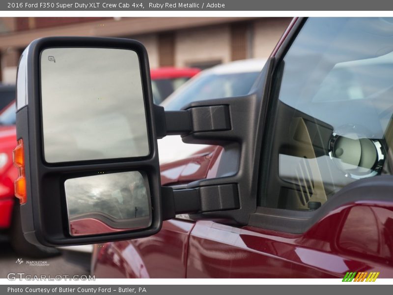 Ruby Red Metallic / Adobe 2016 Ford F350 Super Duty XLT Crew Cab 4x4
