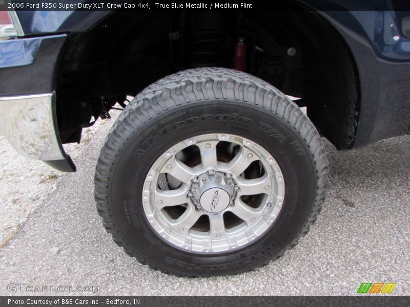 True Blue Metallic / Medium Flint 2006 Ford F350 Super Duty XLT Crew Cab 4x4