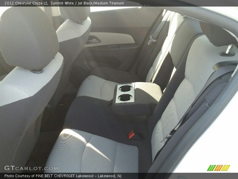 Summit White / Jet Black/Medium Titanium 2012 Chevrolet Cruze LS