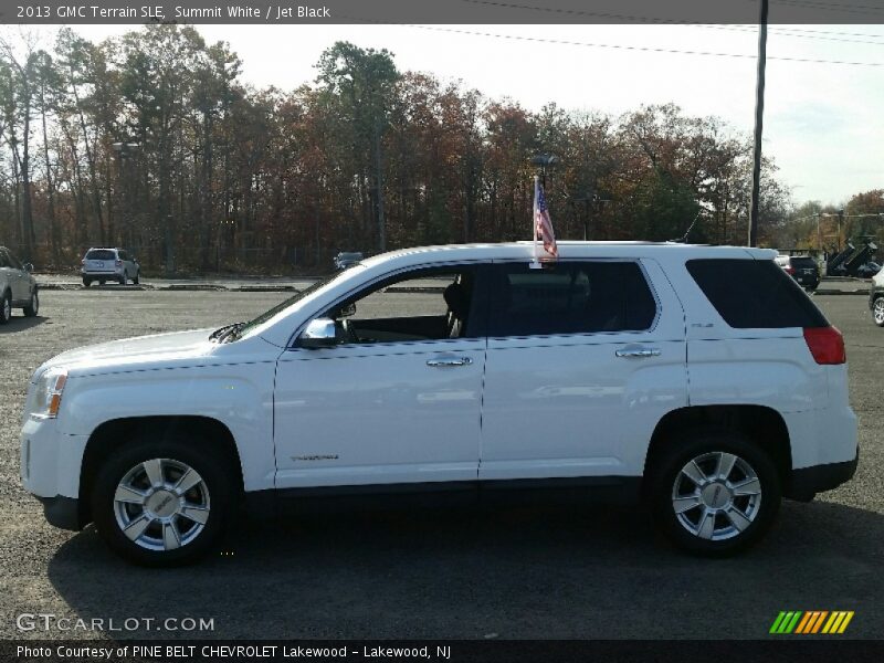 Summit White / Jet Black 2013 GMC Terrain SLE