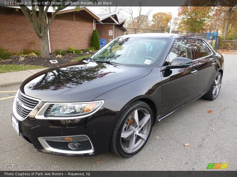 Jet Black Metallic / Jet Black 2011 Saab 9-5 Aero XWD Sedan