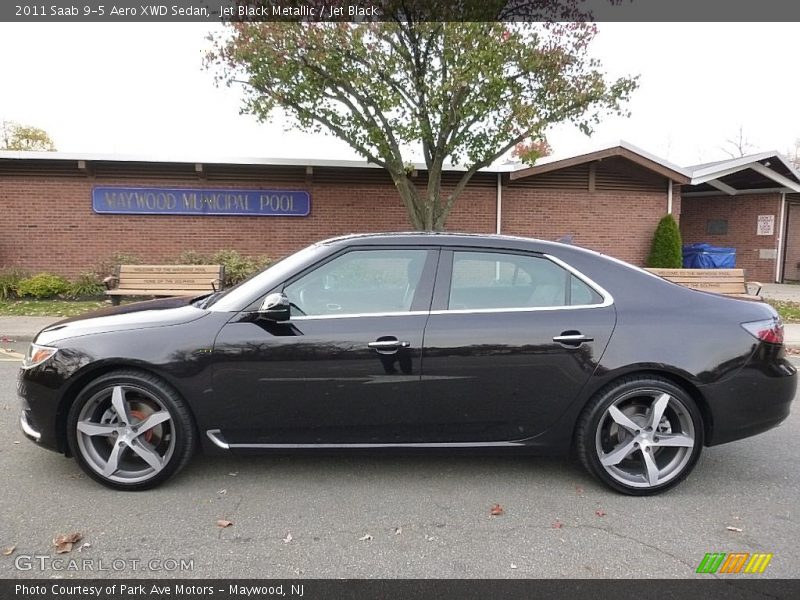 Jet Black Metallic / Jet Black 2011 Saab 9-5 Aero XWD Sedan