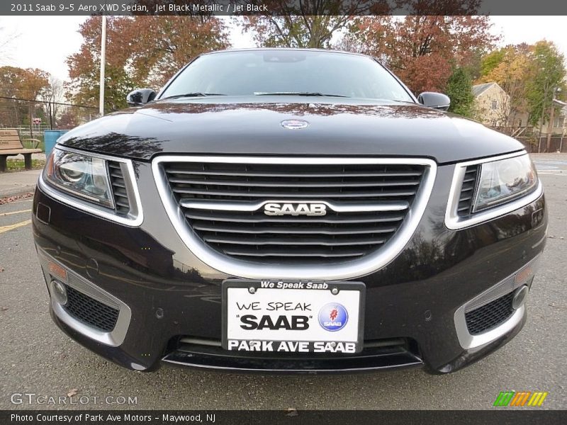 Jet Black Metallic / Jet Black 2011 Saab 9-5 Aero XWD Sedan