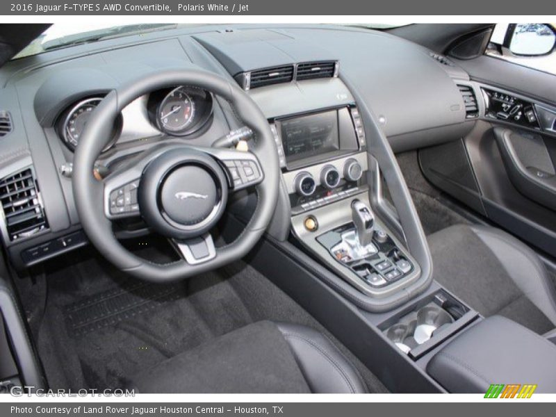 Jet Interior - 2016 F-TYPE S AWD Convertible 