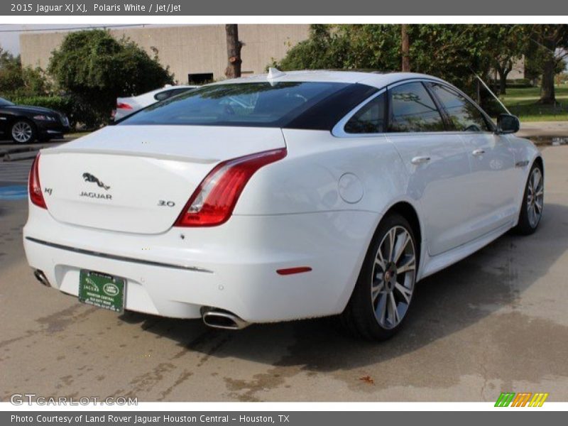 Polaris White / Jet/Jet 2015 Jaguar XJ XJ