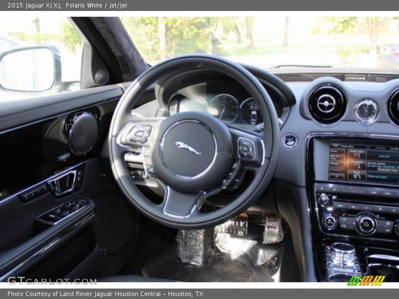 Polaris White / Jet/Jet 2015 Jaguar XJ XJ
