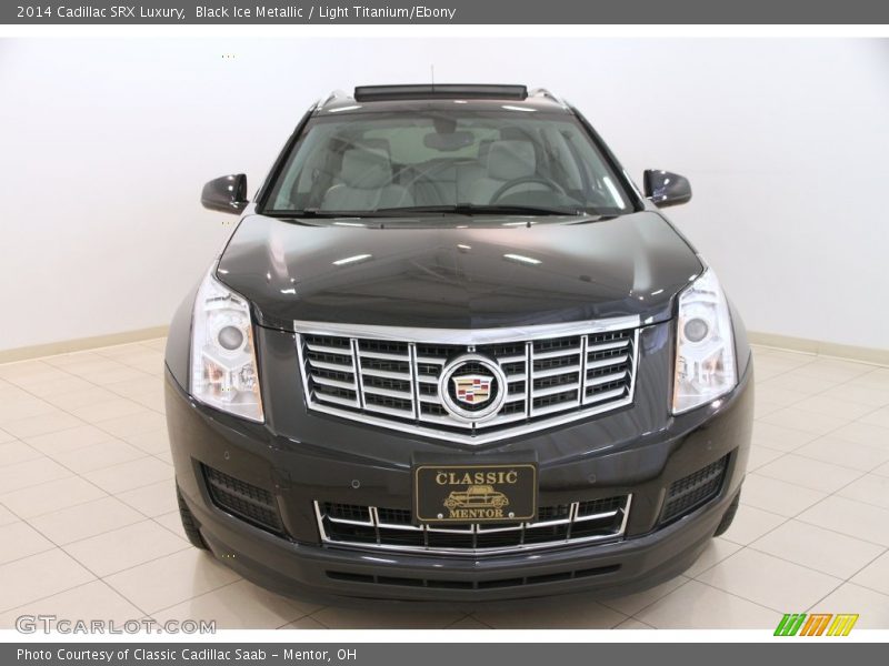 Black Ice Metallic / Light Titanium/Ebony 2014 Cadillac SRX Luxury