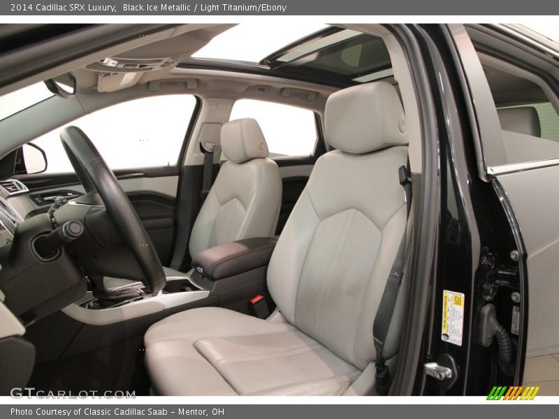 Black Ice Metallic / Light Titanium/Ebony 2014 Cadillac SRX Luxury