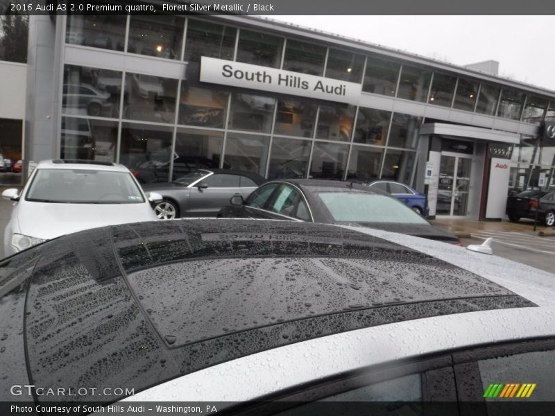 Florett Silver Metallic / Black 2016 Audi A3 2.0 Premium quattro