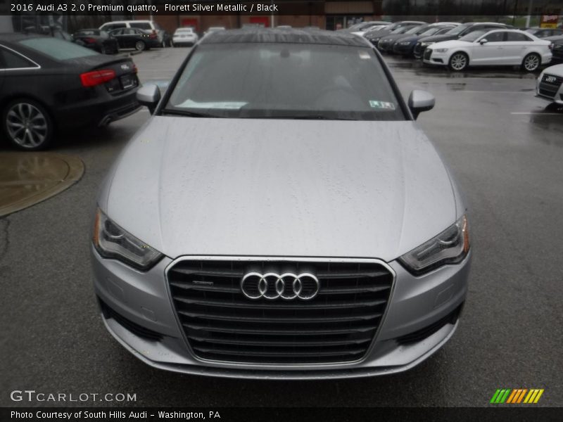 Florett Silver Metallic / Black 2016 Audi A3 2.0 Premium quattro