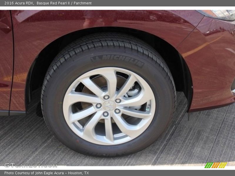 Basque Red Pearl II / Parchment 2016 Acura RDX