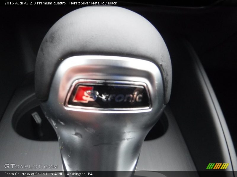Florett Silver Metallic / Black 2016 Audi A3 2.0 Premium quattro