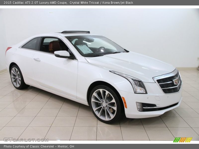Front 3/4 View of 2015 ATS 2.0T Luxury AWD Coupe