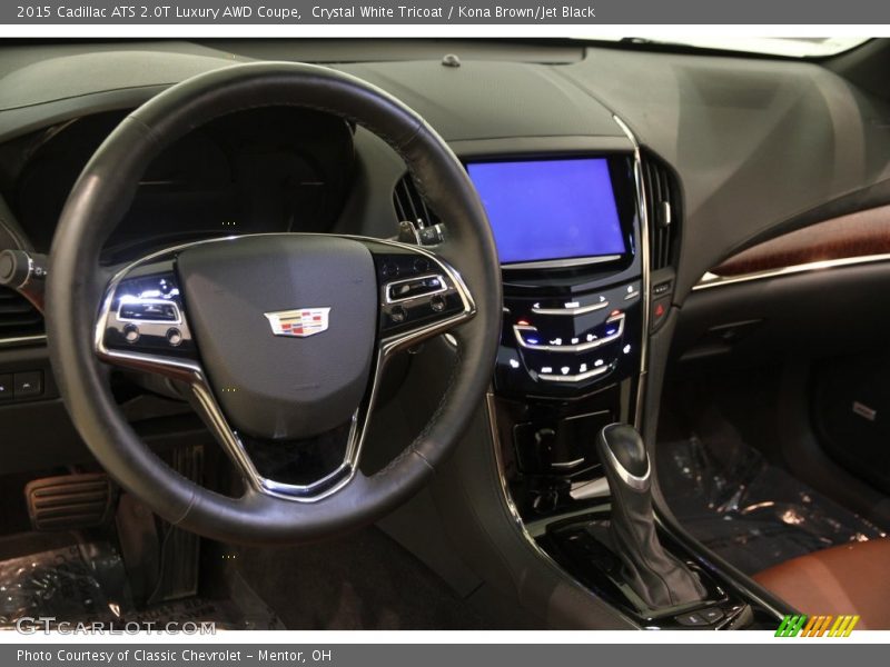 Dashboard of 2015 ATS 2.0T Luxury AWD Coupe