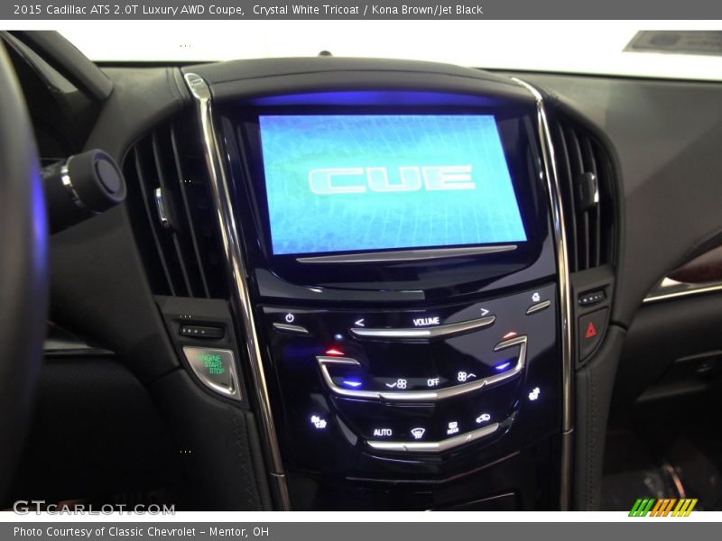 Controls of 2015 ATS 2.0T Luxury AWD Coupe