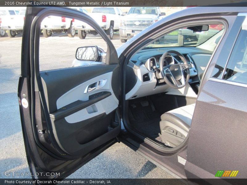 Tungsten Metallic / Light Titanium 2016 Chevrolet Equinox LTZ AWD