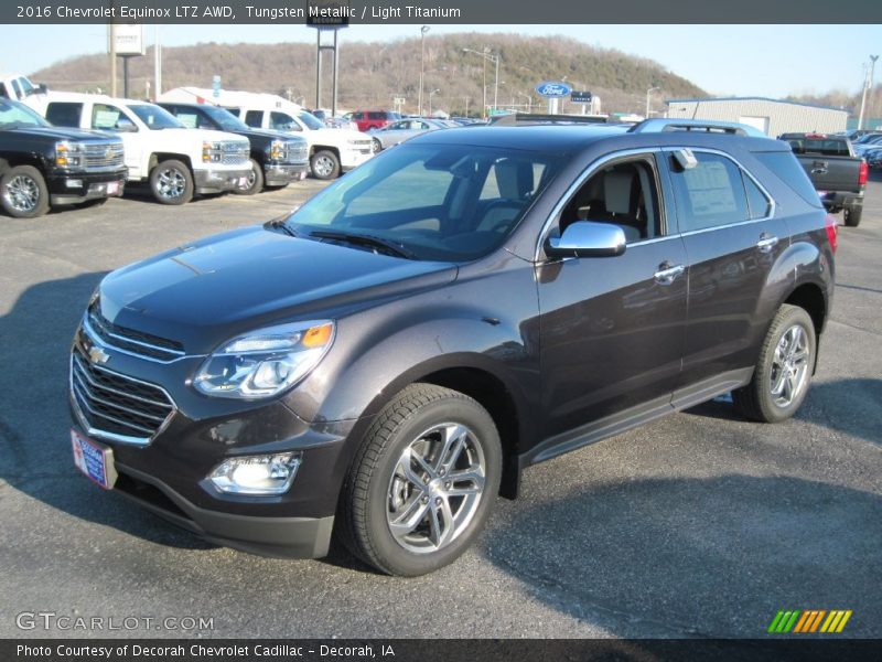 Tungsten Metallic / Light Titanium 2016 Chevrolet Equinox LTZ AWD