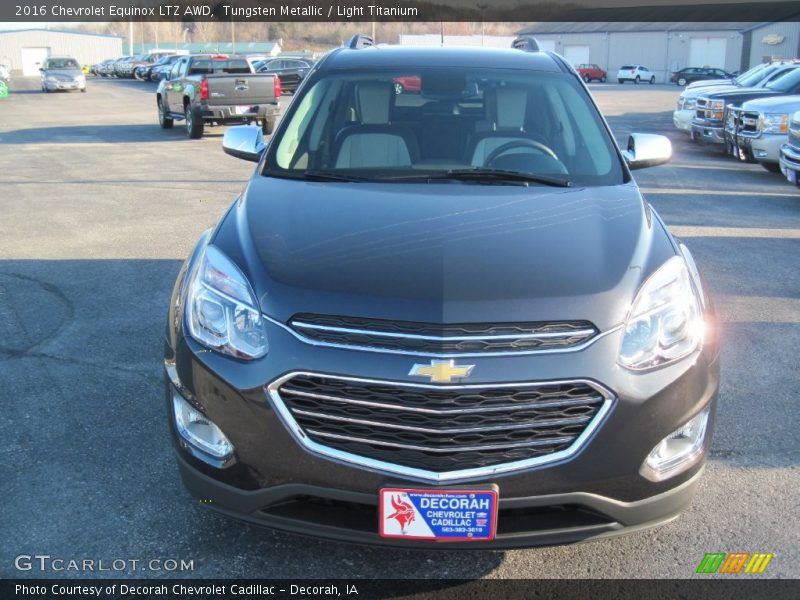 Tungsten Metallic / Light Titanium 2016 Chevrolet Equinox LTZ AWD