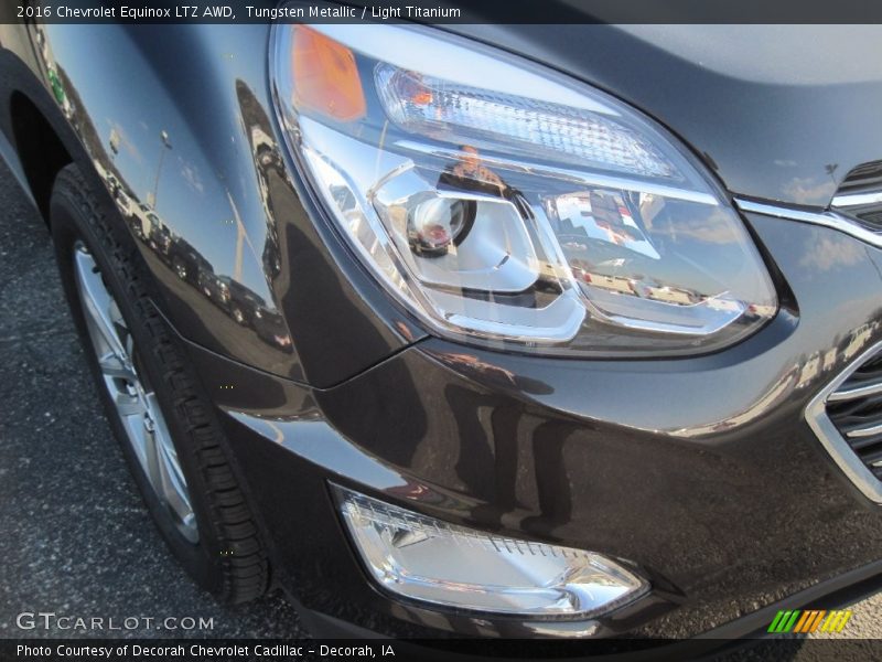 Tungsten Metallic / Light Titanium 2016 Chevrolet Equinox LTZ AWD