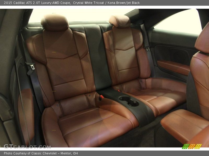 Rear Seat of 2015 ATS 2.0T Luxury AWD Coupe